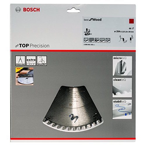 Kreissägeblatt 254×30 mm Bosch Professional Best for Wood