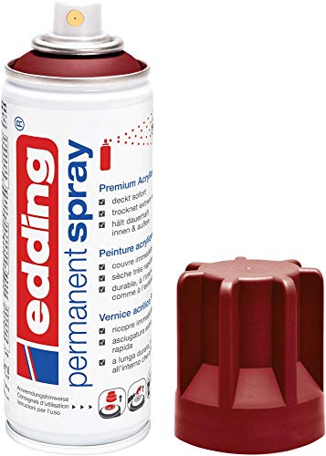 Die beste lackspray edding 5200 permanent spray purpurrot matt 200 ml Bestsleller kaufen