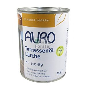 Lärchenöl Auro Terrassenöl Classic Nr. 110-89 Lärche, 2,50 Liter