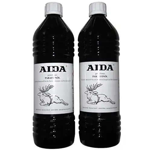 Lampenöl AIDA Petroleum 2 x 1 Liter, hochreines , nahezu geruchlos