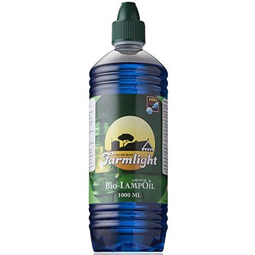Lampenöl Farmlight Bio Paraffinöl Paraffin 1Liter blau Farmlight