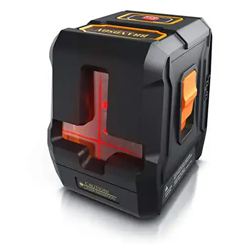 Laser-Wasserwaage Brandson – Kreuzlinienlaser – selbstnivellierend