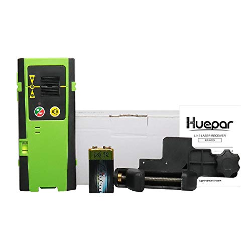 Laser-Wasserwaage HUEPAR LR-6RG Laserdetektor