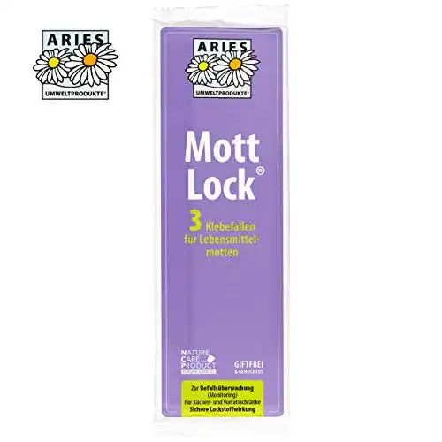 Lebensmittelmottenfalle Aries Anti Mott Falle – Mottenfalle 3er Set