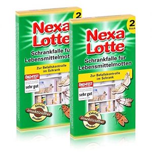 Lebensmittelmottenfalle Nexa Lotte 2 x 2 (4 Stk.) Schrankfalle