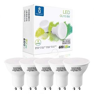 LED-Lampen Aigostar LED Leuchtmittel GU10 8W Kaltweiß, 5er-Pack