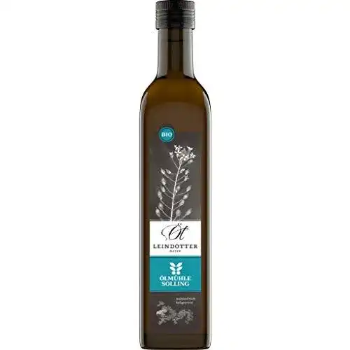 Leindotteröl Ölmühle Solling – nativ – kaltgepresst – 500ml – BIO