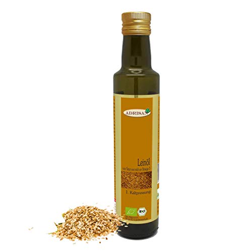 Die beste leinoel adrisan bio 1 kaltpressung 750 ml omega 3 oel Bestsleller kaufen