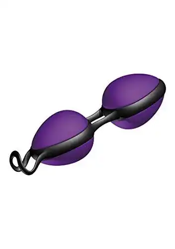 Liebeskugeln Joydivision Joyballs secret – violett-schwarz, 1 Stück