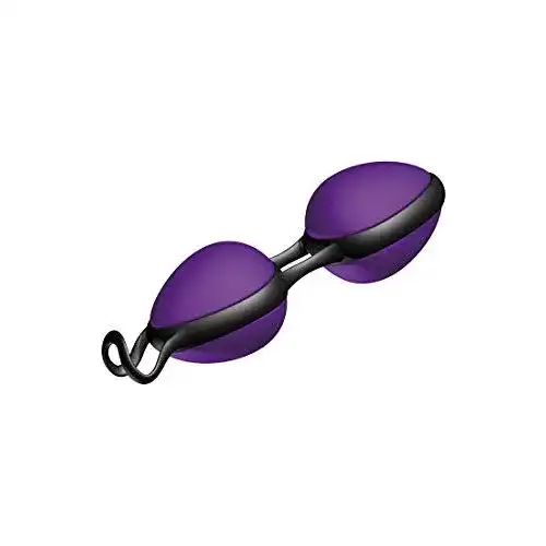 Liebeskugeln Joydivision Joyballs secret – violett-schwarz, 1 Stück