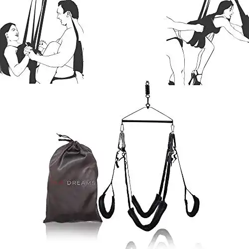 Liebesschaukel Hot Dreams ® Sexschaukel für die Decke, Set
