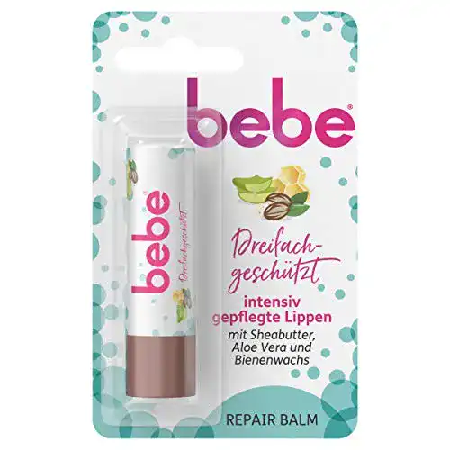 Lippenpflegestift Bebe Dreifachgeschützt Repair Balm, 4,9 g