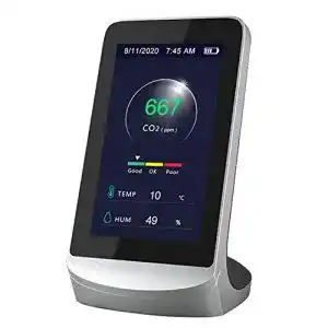 Luftqualität-Messgerät LXYIUN CO2 Messgerät Raumluft, 4.3 Zoll