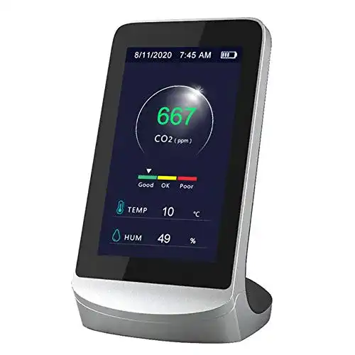 Luftqualität-Messgerät LXYIUN CO2 Messgerät Raumluft, 4.3 Zoll