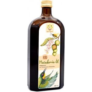 Macadamia-Öl Open Organic Bio-Macadamiaöl 500ml, kaltgepresst