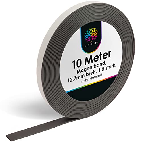 Die beste magnetband officetree 10m selbstklebend schwarz 10 m Bestsleller kaufen