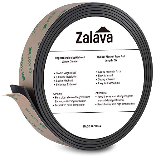 Die beste magnetband zalava selbstklebend magnetklebeband 3m x 25mm Bestsleller kaufen