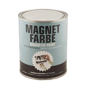 Magnetfarbe Milacor für Innen grau, 1 Liter