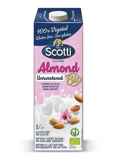 Mandelmilch Riso Scotti ungesüßtes Mandelgetränk – 1 L