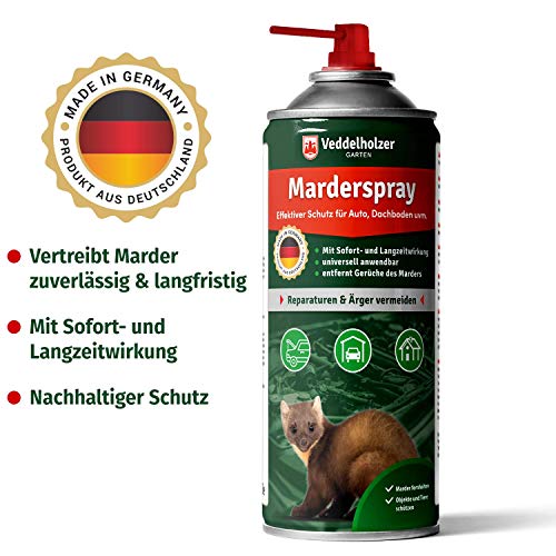 Marderspray Veddelholzer für Auto, Dachboden & Garage | 400 ml
