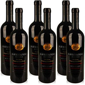 Mavrodaphne Kourtaki 6 Flaschen aus Patras, süsser Rotwein