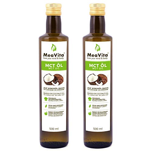 MCT-Öl Mea Vita MeaVita MCT Öl, Premium Qualität (2 x 500 ml)
