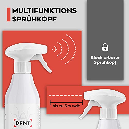 Milbenspray DFNT für Matratzen 500 ml | Anti Milben Spray