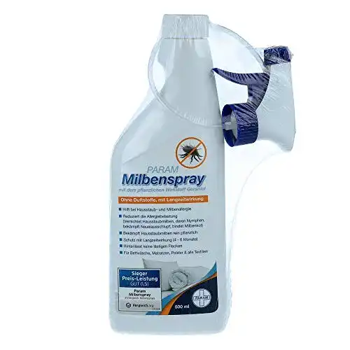 Milbenspray Param f�r Matratzen/Polster/alle Textilien, 500 ml