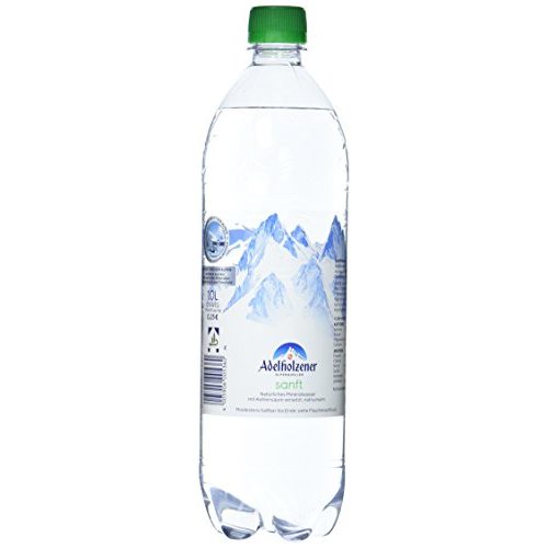 Mineralwasser (medium) Adelholzener Sanft, 6er Pack, EINWEG