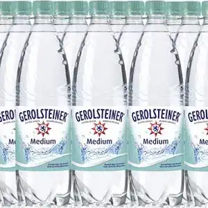 Mineralwasser (medium) Gerolsteiner 18 Flaschen Medium Sprudel
