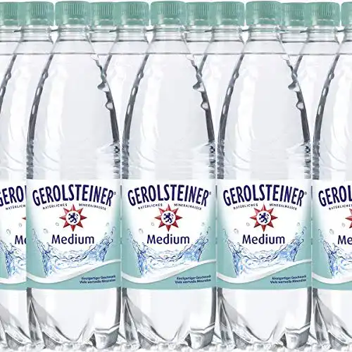Mineralwasser (medium) Gerolsteiner 18 Flaschen Medium Sprudel
