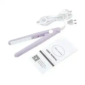 Mini-Glätteisen Gegong 2-in-1 Mini-Haarglätter aus Keramik