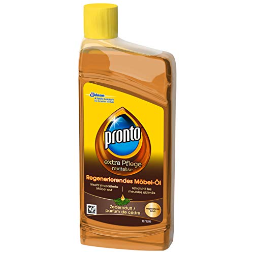 Möbelpolitur Pronto Möbelpflege-Öl, mit Zedernduft, (3 x 250 ml)