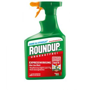 Moosvernichter Roundup Express Unkrautfrei, 1 Liter Sprühflasche