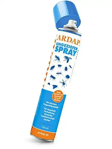 Mottenspray ARDAP Ungezieferspray Sofort- & Langzeitwirkung