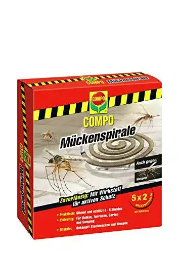 Mückenspirale Compo , Schutz vor Stechmücken und Wespen
