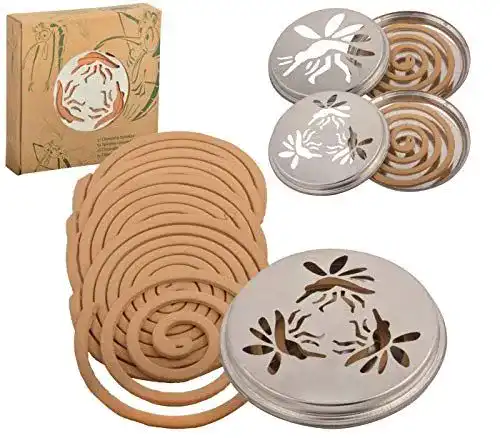 Mückenspirale No Label Esschert Design 8208100 10 Ersatz-Spiralen