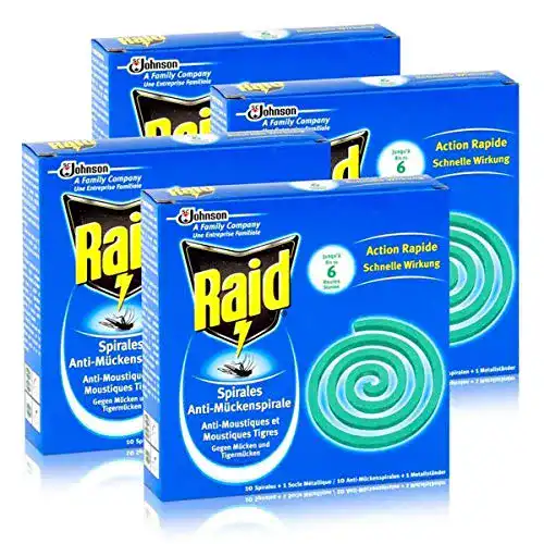 Mückenspirale Raid Anti- 10 Spiralen – Gegen Mücken