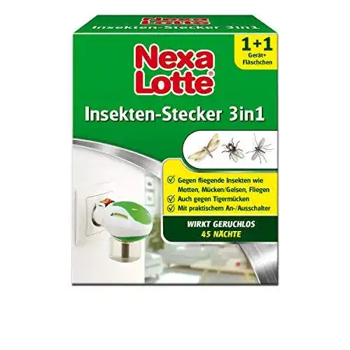 Mückenstecker Nexa Lotte Insektenschutz 3-in-1 Starterpackung
