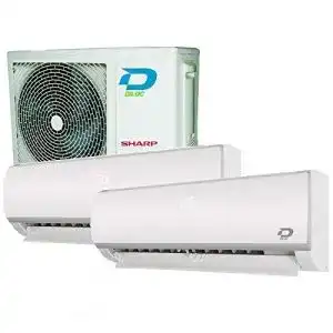 Multisplit-Klimaanlage DILOC DUO SPLIT 12000+12000 30+30 m²