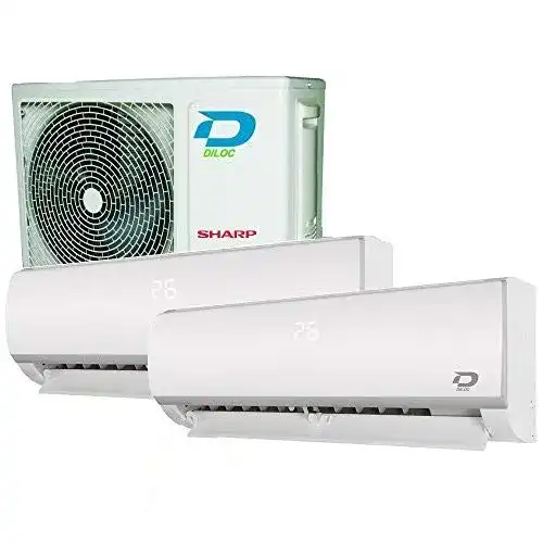 Multisplit-Klimaanlage DILOC DUO SPLIT 12000+12000 30+30 m²