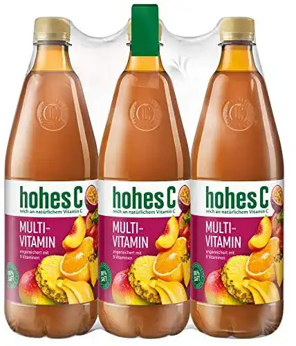 Multivitaminsaft Hohes C Multivitamin – 100% Saft, (6 x 1 l)