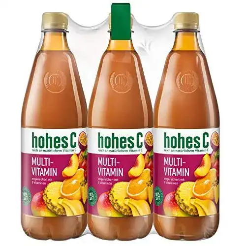 Multivitaminsaft Hohes C Multivitamin – 100% Saft, (6 x 1 l)