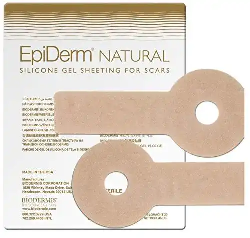 Narbenpflaster BIODERMIS Epiderm Natural Areopexy 1×2 St