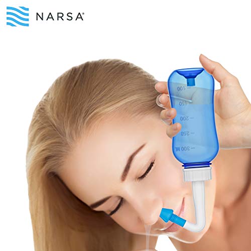 Nasendusche NARSA Set ® · 30x Nasenspülsalz · 3 Aufsätze