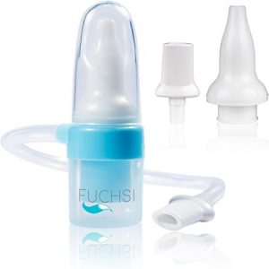 Nasensauger fuchsi Baby | Medizinisches Silikon | Filterlos
