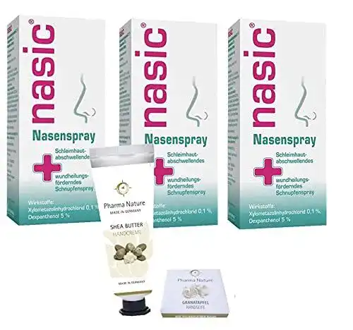 Nasenspray nasic mit dem Wirkplus | Sparset mit 3 x 15 ml