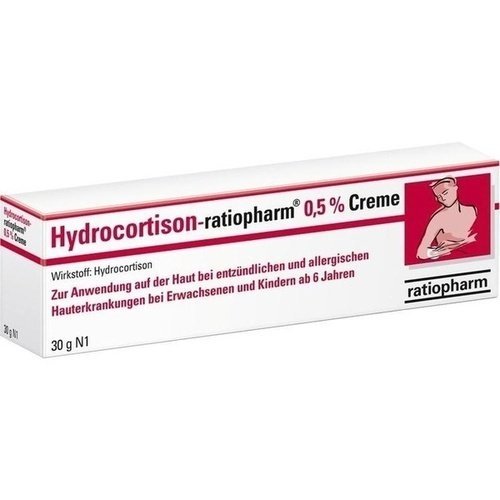 Neurodermitis-Creme Ratiopharm Hydrocortison- 0,5% Creme
