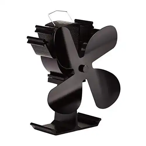 Ofenventilator LUCKYDA Aktualisiert 4-Blade Heat Powered Fan