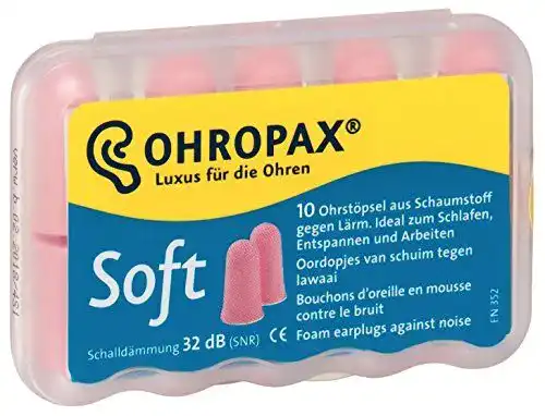 Ohrstöpsel OHROPAX 5Pack Soft aus Schaumstoff 5x 10 Stück